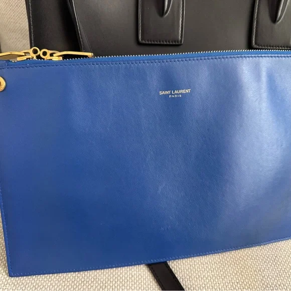 Saint Laurent Black Sac De Jour Bag - Picture 10 of 13